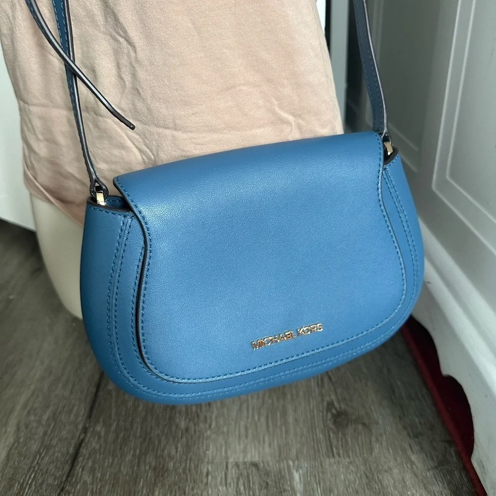 Michael Kors Teal Crossbody Bag